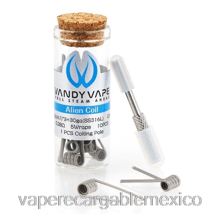 Bobinas Prefabricadas De Rendimiento Vape Recargable Vandy Vape Bobina Alienígena De 0.28ohm